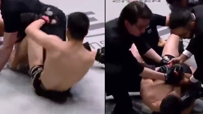 Ο μαχητής έπιασε λάθος πόδι