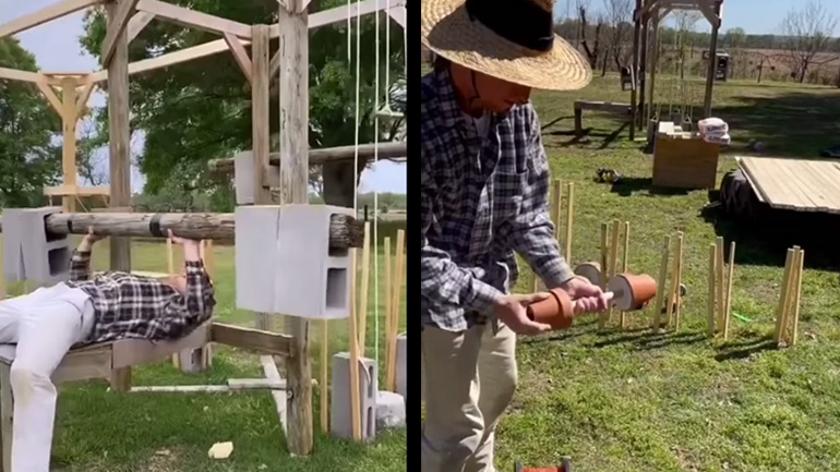 DΙΥ γυμναστήριο