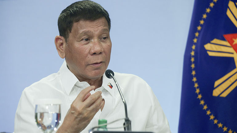 Φιλιππίνες: Ο πρόεδρος Ντουτέρτε έδωσε εντολή να συλλαμβάνεται όποιος δεν φοράει σωστά τη μάσκα του