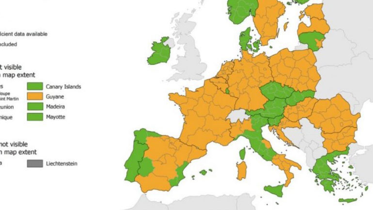 ECDC: Καλύτερη η επιδημιολογική κατάσταση στην Ελλάδα ECDC: Καλύτερη η επιδημιολογική κατάσταση στην Ελλάδα