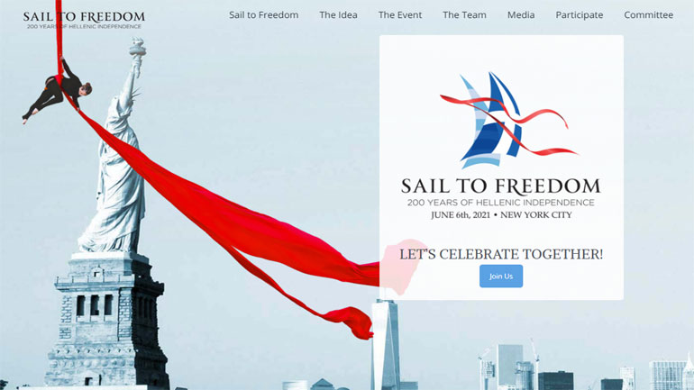 Στις 6 Ιουνίου η μεγάλη γιορτή της Ομογένειας στη Νέα Υόρκη για τα 200 χρόνια από την Επανάσταση