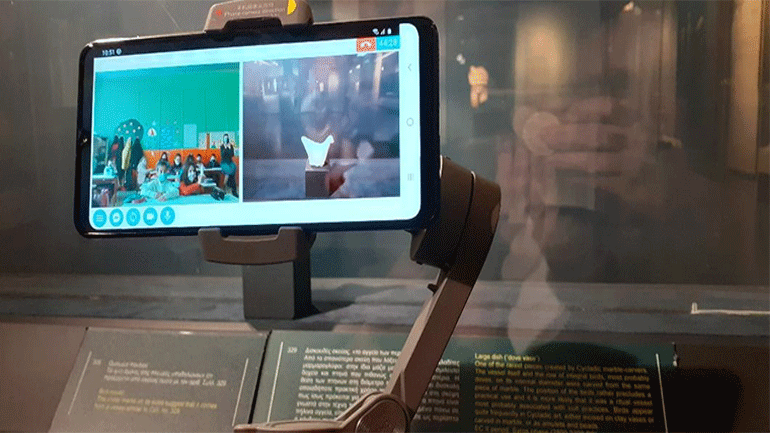 «Zoom στα σχολεία» στο Μουσείο Κυκλαδικής Τέχνης