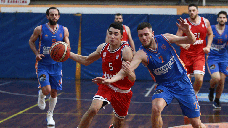 Α2 μπάσκετ ανδρών: Ήττα-σοκ για τον Ολυμπιακό Β’ με 72-70 από τον Αμύντα