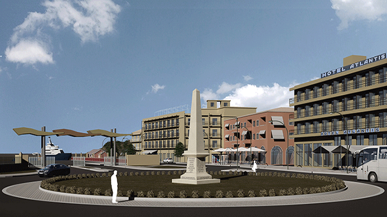 Μνημειακός οβελίσκος για τους Κερκυραίους που αγωνίστηκαν κατά της οθωμανικής επιδρομής το 1716