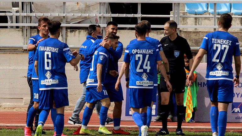 Football League (Βόρειος Όμιλος): «Διπλό» ανόδου για την Καβάλα, 3-1 τον Πανσερραϊκό