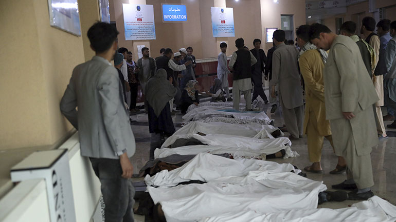 Αφγανιστάν: Στους 58 αυξήθηκε ο αριθμός των νεκρών από τη βομβιστική επίθεση μπροστά σε σχολείο