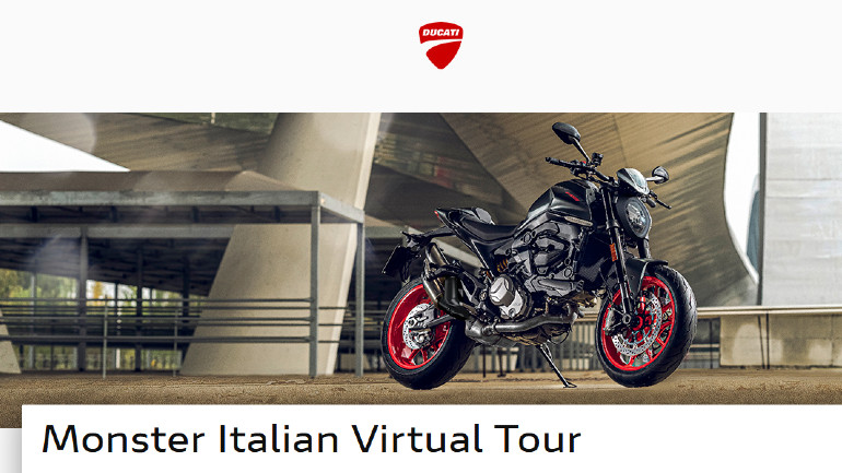 Από την επίσημη σελίδα της Ducati μπορείς να μπεις στον διαγωνισμό... αρκεί να έχεις ιταλικό διαβατήριο!