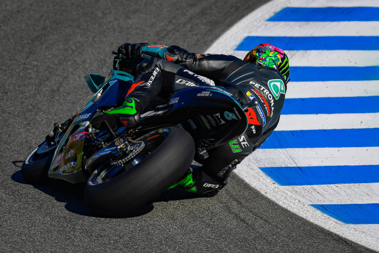 Την τιμή της Yamaha υπερασπίστηκε ξανά ο Morbidelli με τη "παλιά" M1.