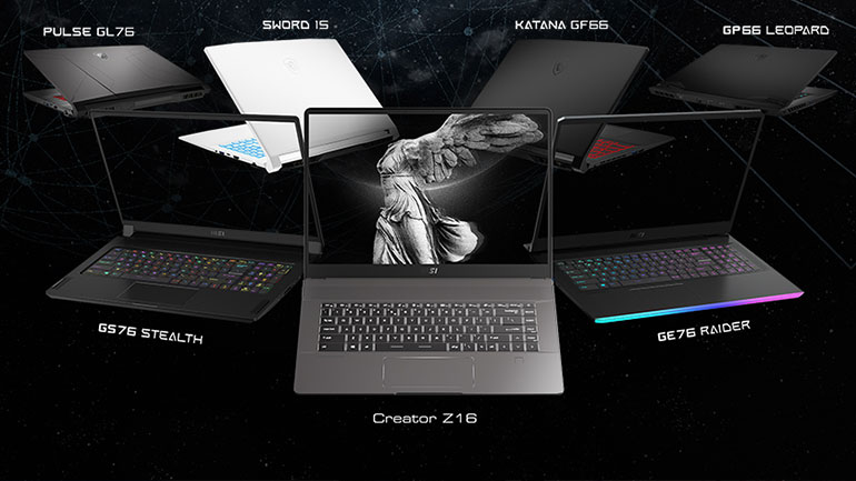 Η MSI παρουσιάζει τη νέα σειρά gaming και creator laptop