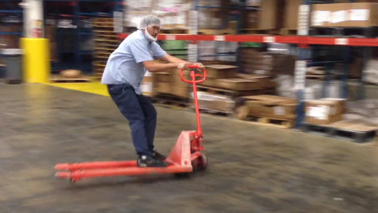 Μπάντες με παλετοφόρο