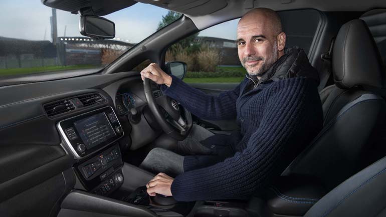 Ποιο ηλεκτρικό αυτοκίνητο οδηγεί ο Πεπ Γκουαρδιόλα;