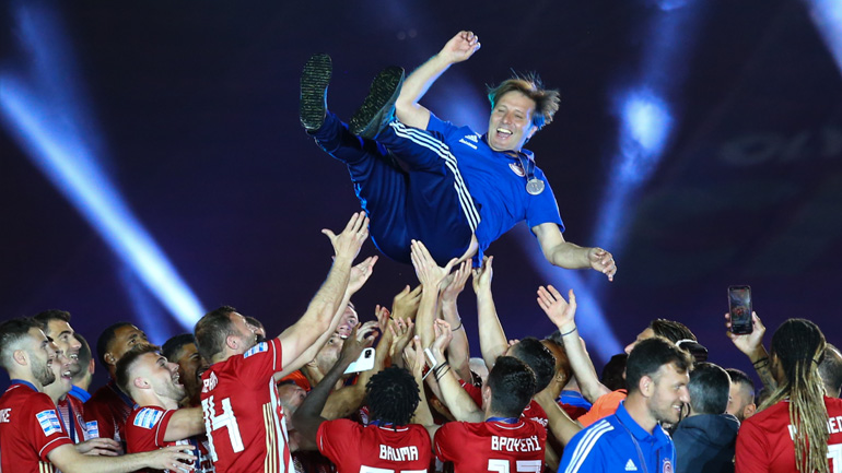 Μαρτίνς: «Έχω ζήσει υπέροχα πράγματα με τον Ολυμπιακό»