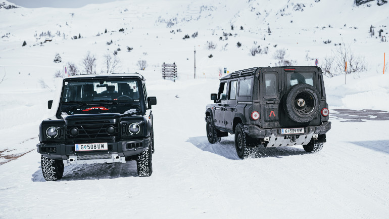 Το Grenadier από τις δοκιμές του στη Σουηδία!