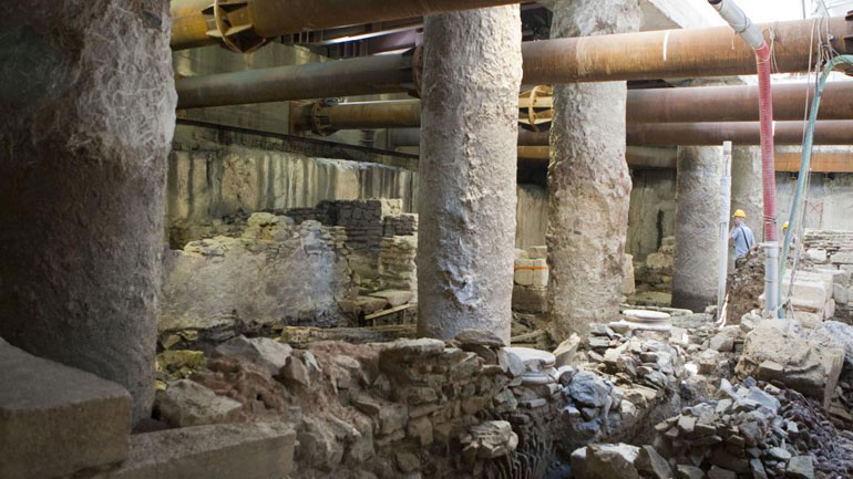 Σε κίνδυνο οι αρχαιότητες του σταθμού Βενιζέλου στη Θεσσαλονίκη Σε κίνδυνο οι αρχαιότητες του σταθμού Βενιζέλου στη Θεσσαλονίκη