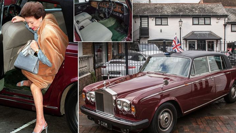 Στο σφυρί η Rolls Royce που είχε στην κατοχή της για 22 χρόνια η πριγκίπισσα Μαργαρίτα