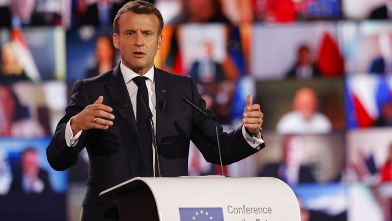 Μακρόν: H Γαλλία έκανε 20 εκατομμύρια εμβολιασμούς με την πρώτη δόση