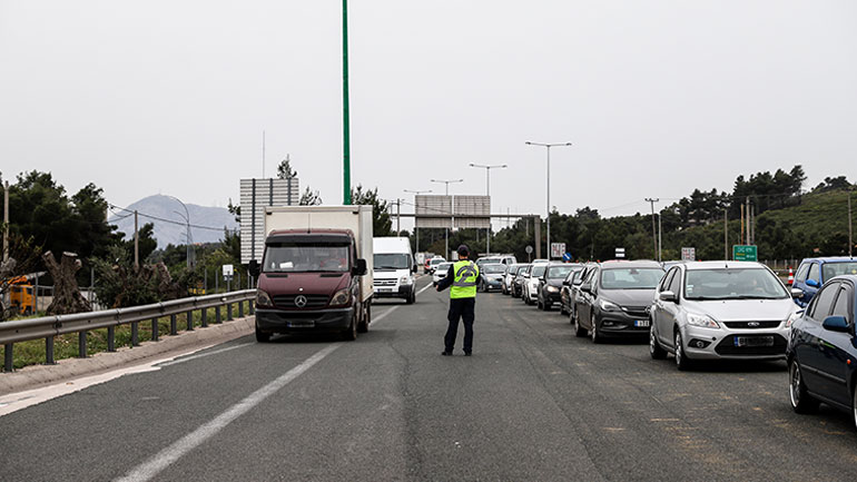 Περισσότερα από 60.000 οχήματα πέρασαν από τα διόδια Ελευσίνας και Αφιδνών το τελευταίο 24ωρο
