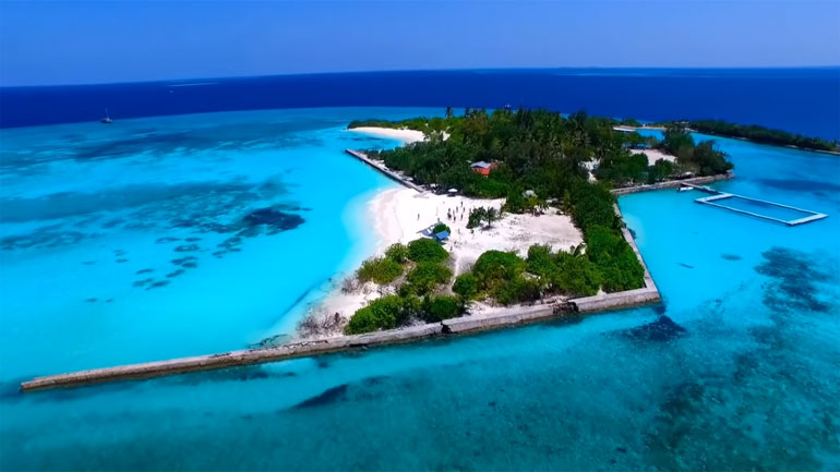 Οι εξωτικές Μαλδίβες από ψηλά!