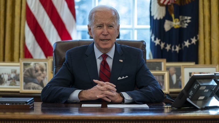 Μεσανατολικό: Ο Μπάιντεν λέει πως η κυβέρνησή του εργάζεται για να αποκατασταθεί «διαρκής ηρεμία»