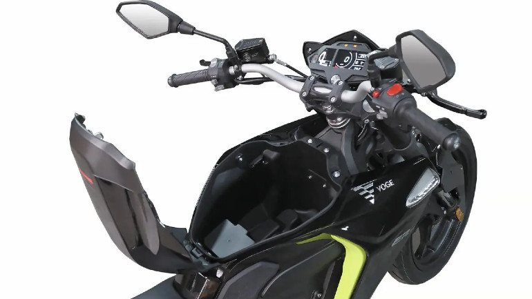 Χώρος αποθήκευσης στη θέση του ρεζερβουάρ για μεγιστοποίηση της εργονομίας.