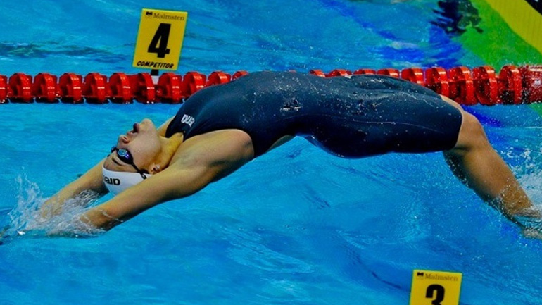Κολύμβηση: Η Δράκου 14η στα 50μ. ύπτιο