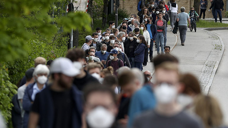 Γερμανία: Κάτω από το όριο του 100 τα κρούσματα στις περισσότερες περιφέρειες Γερμανία: Κάτω από το όριο του 100 τα κρούσματα στις περισσότερες περιφέρειες