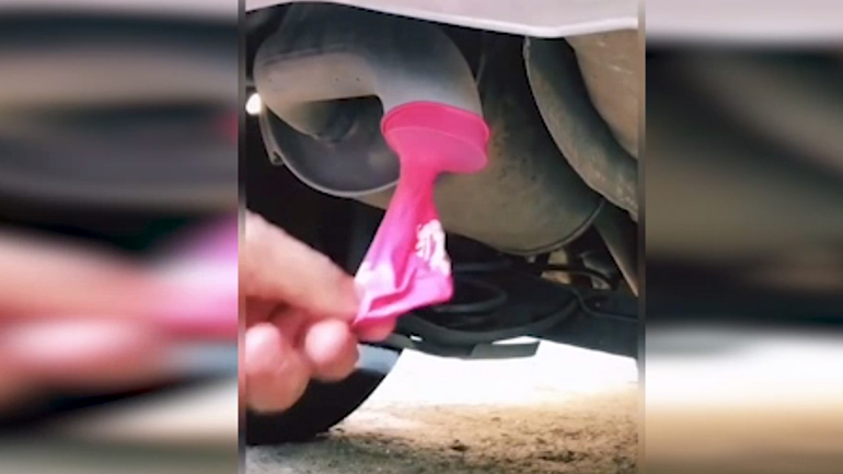 Μπαλόνι σε εξάτμιση