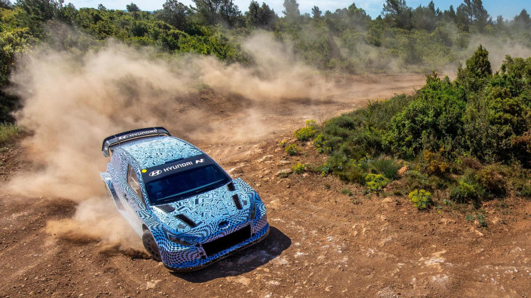 Η Hyundai ξεκίνησε δοκιμές στο υβριδικό της WRC