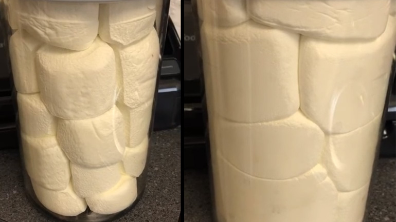 Marshmallows σε κενό αέρος