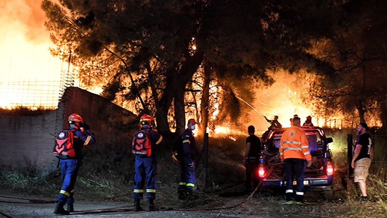 Ενεργοποίηση 112: Άμεση απομάκρυνση πολιτών από τις περιοχές Χάνι Δερβένι, Άνω και Κάτω Πευκενέα