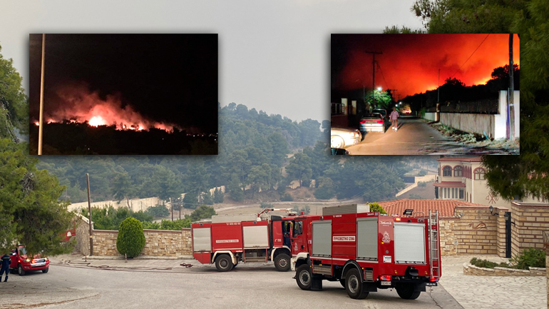 Απομακρύνονται κάτοικοι από το Αλεποχώρι