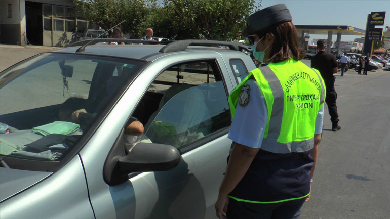 Εντατικοποιούνται οι έλεγχοι της τροχαίας στην πόλη των Χανίων