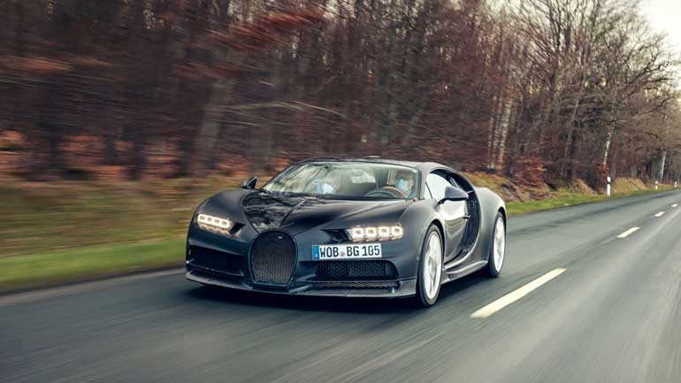 Aυτή η Bugatti έχει κάνει 74.000 χιλιόμετρα δοκιμών