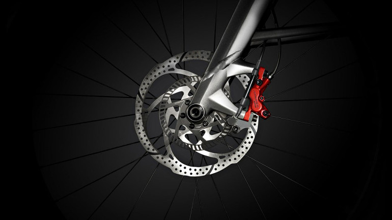 Έξυπνο σύστημα ABS που μεγιστοποιεί την ασφάλεια του ποδηλάτη.