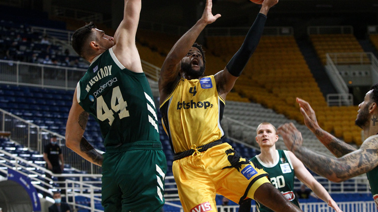 Ισοφάρισε τη σειρά η ΑΕΚ, 92-80 τον Παναθηναϊκό