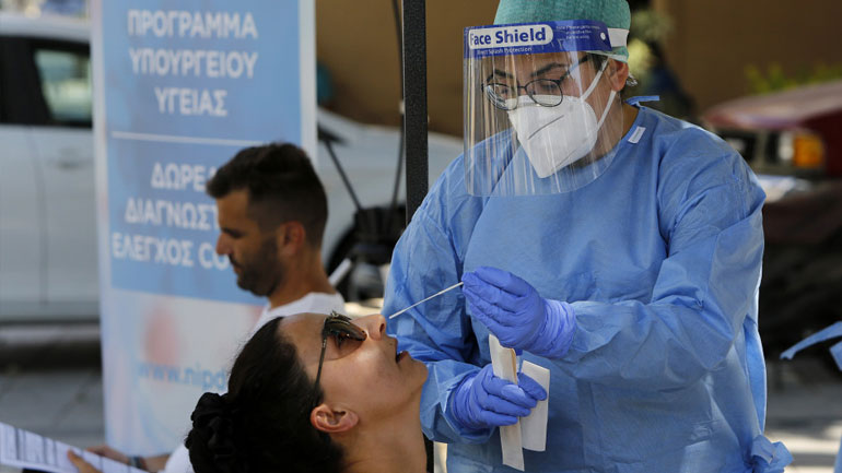 Ένας θάνατος και 91 νέα κρούσματα στην Κύπρο Ένας θάνατος και 91 νέα κρούσματα στην Κύπρο