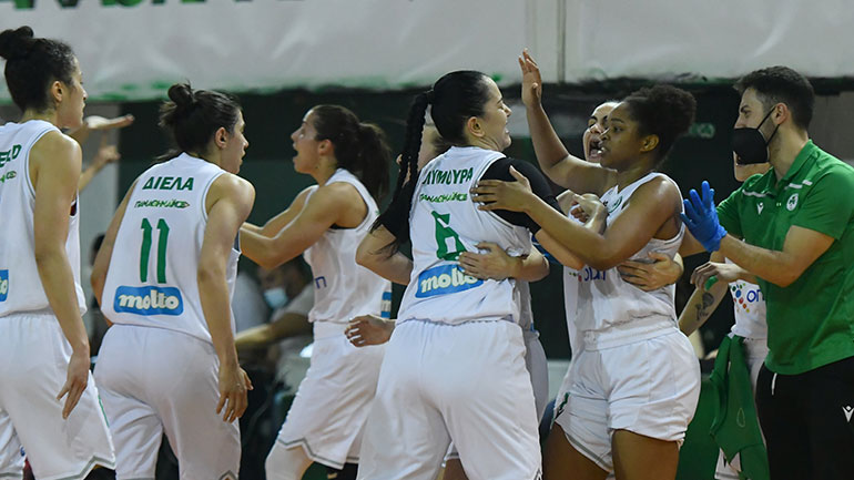 Μπάσκετ γυναικών: Ισοφάρισε τη σειρά ο Παναθηναϊκός, 76-73 τον Ολυμπιακό