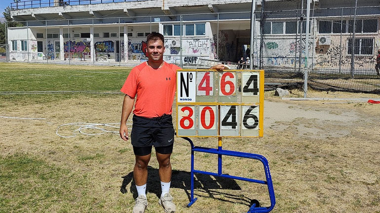 Στίβος: Πανελλήνιο ρεκόρ ο Μαντζουράνης στη σφυροβολία Κ18