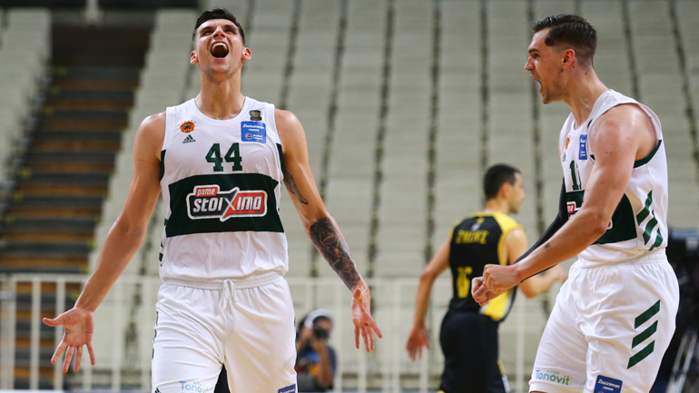 Δεύτερη νίκη για τον Παναθηναϊκό, 94-83 την ΑΕΚ