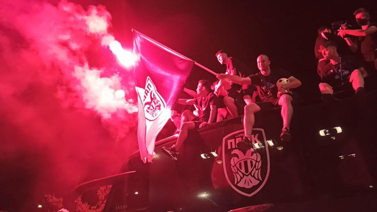 «Έριξαν τα τείχη» στη Θεσσαλονίκη για την υποδοχή του ΠΑΟΚ!