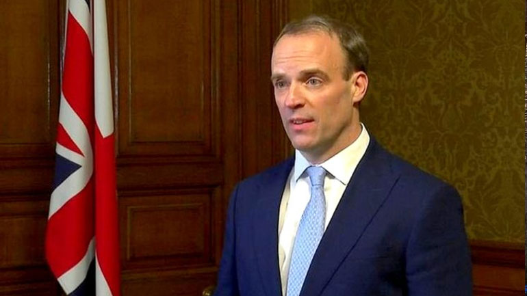 Ο ΥΠΕΞ της Βρετανίας προειδοποιεί τη Λευκορωσία ότι θα υποστεί τις συνέπειες για το αεροσκάφος