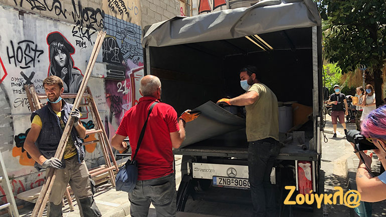 Σταματούν οι εργασίες σφραγίσματος στο «Εμπρός» – Δεν είχαν την προβλεπόμενη άδεια