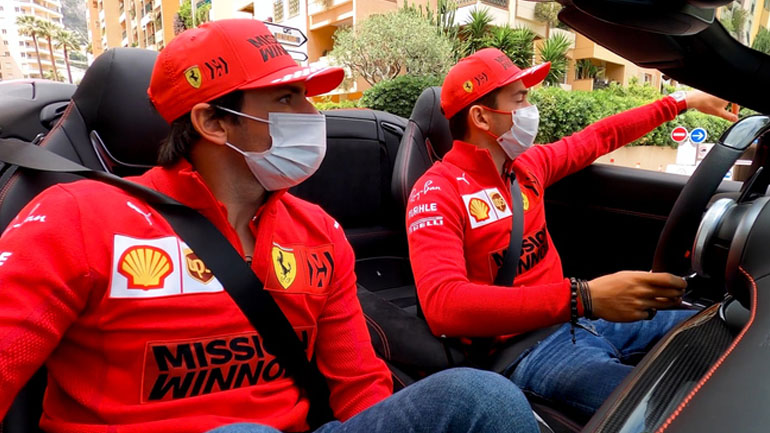 Οι οδηγοί της Ferrari μάς ξεναγούν στο Μονακό Οι οδηγοί της Ferrari μάς ξεναγούν στο Μονακό