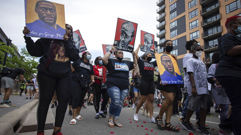 ΗΠΑ: Η Μινεάπολη τιμά τη μνήμη του Τζορτζ Φλόιντ έναν χρόνο μετά τον θάνατό του