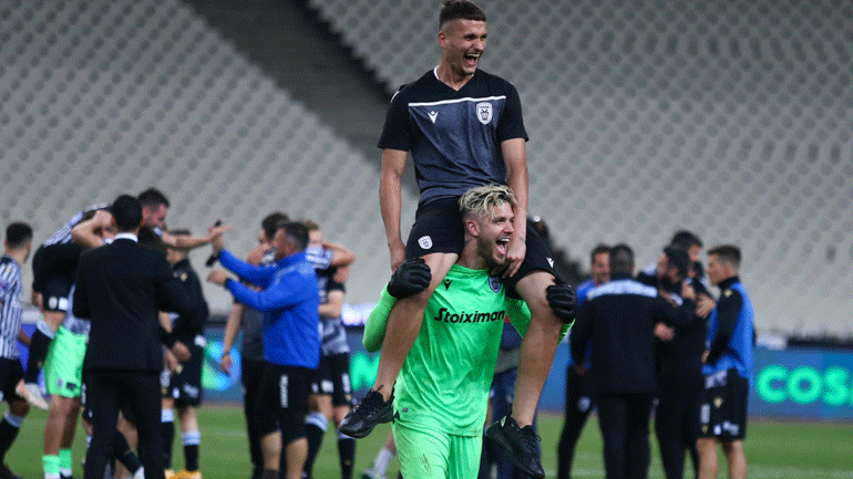 Η παρακάμερα του ΠΑΟΚ από τον νικηφόρο τελικό Κυπέλλου
