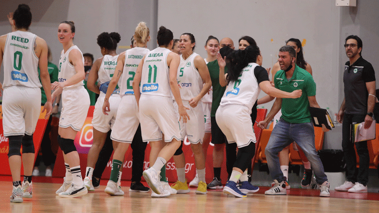 Μπάσκετ γυναικών: Άλωσε το ΣΕΦ και στέφθηκε πρωταθλητής ο Παναθηναϊκός, 74-66 τον Ολυμπιακό