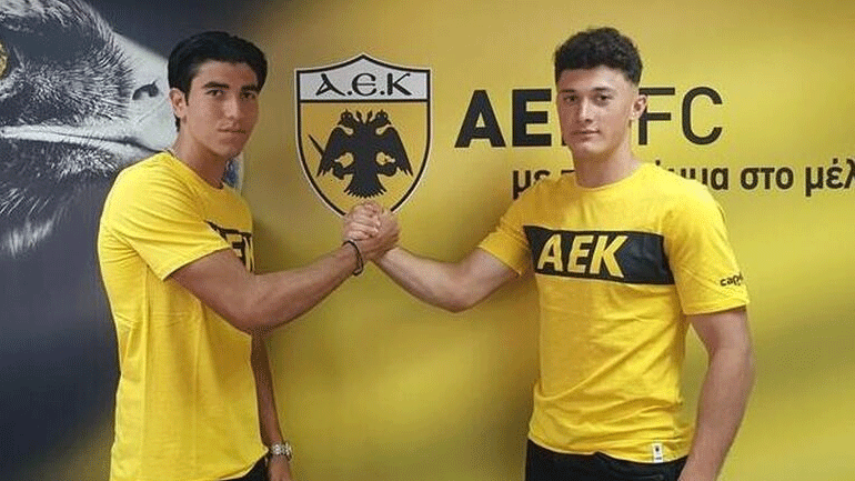 ΑΕΚ: Επαγγελματίες οι Ρουκουνάκης και Κάτσικας