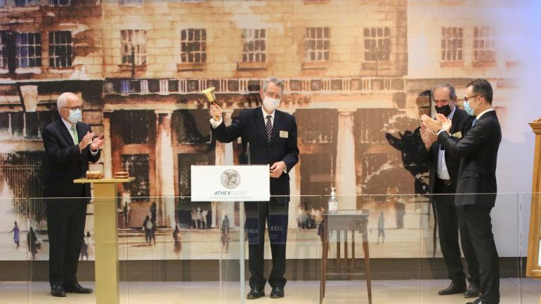 Στο Χρηματιστήριο Αθηνών ο πρέσβης των ΗΠΑ κ. Τζ. Πάιατ