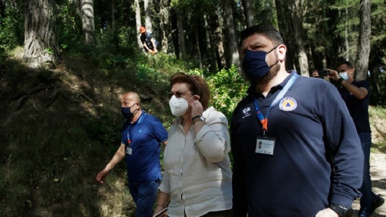 Στο Τατόι κυβερνητικό κλιμάκιο για έργα αντιπυρικής προστασίας