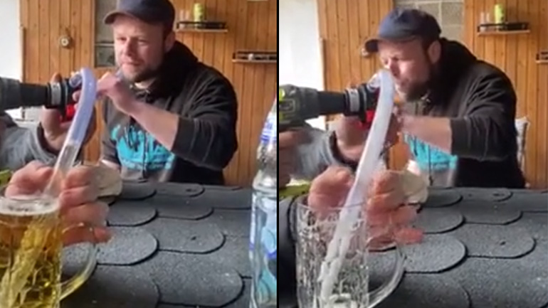 Μπίρα στο τούρμπο!